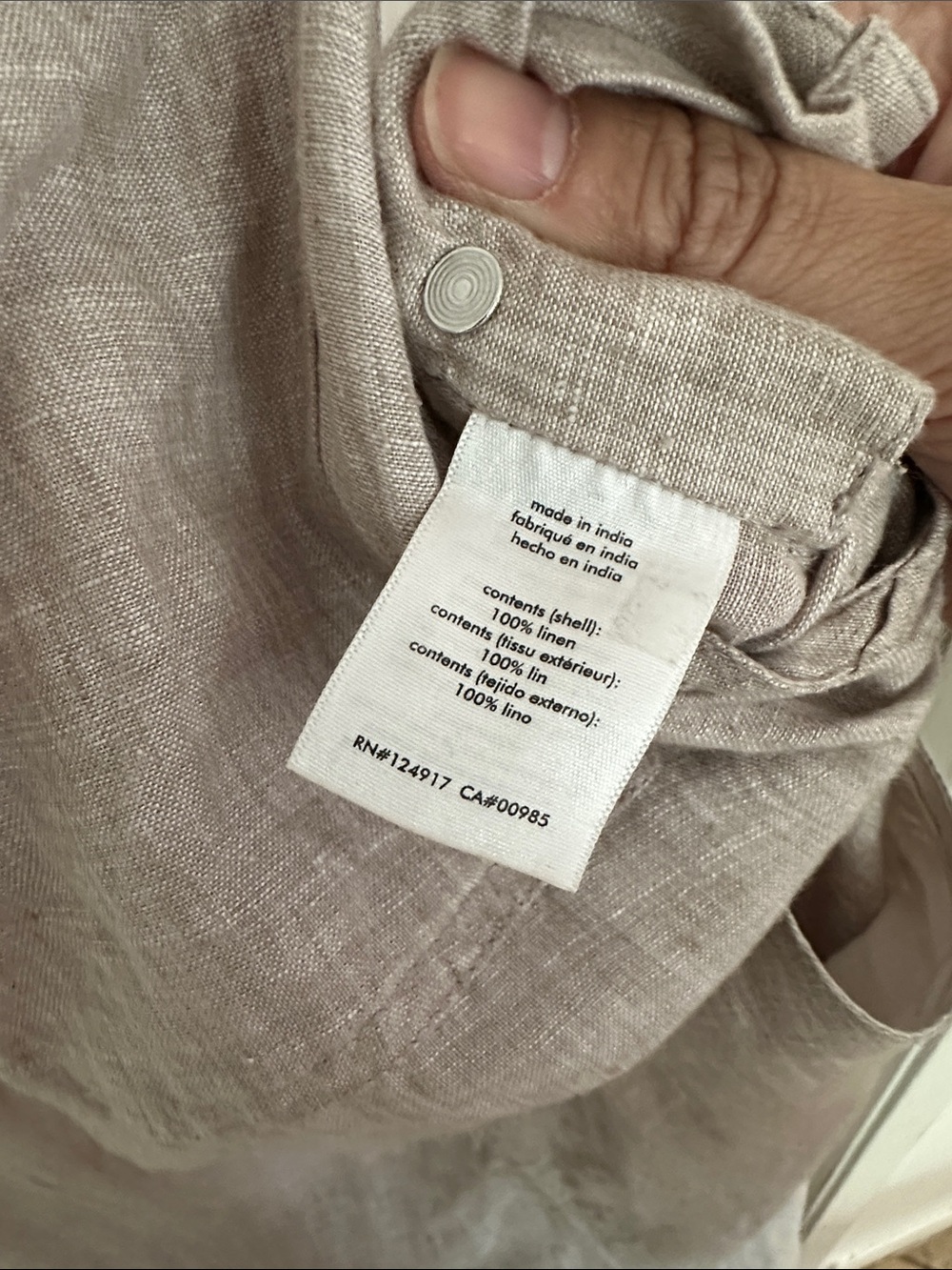 WeWoreWhat Linen Beige Overalls - Picture 7 of 8